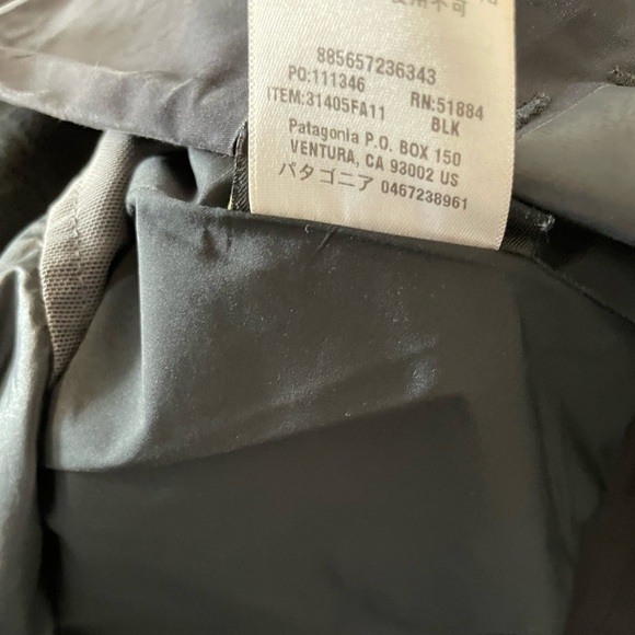 Patagonia Powder Bowl Gore-Tex Jacket Women XS black Winter Ski Jacket Coat - Picture 3 of 8